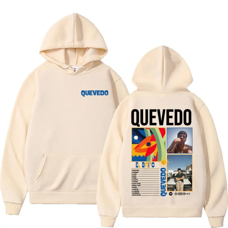 Rapper Quevedo 2026 EL BAIFO Graphic Hoodies Men Women Harajuku Vintage Gothic Sweatshirt Casual Cozy Oversized Hoodie Pullovers — image 7