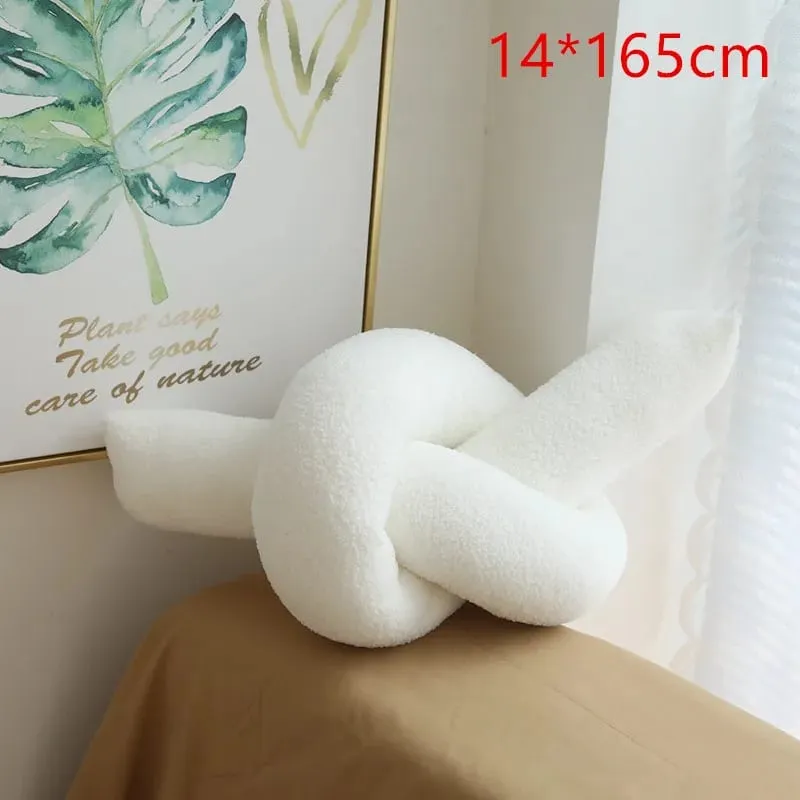 Coussin boule nordique de couleur unie, fleur en peluche, oreiller pour canapé, taille, bureau, jouet pour enfant, cadeaux, décoration de la maison, nouvelle collection — image 11