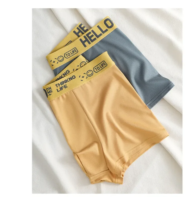 1pcs Men's Boxer Briefs Male Sport Shorts Teenager High Stretch Underwear Breathable Fashion Soft Comfortable Underpant — image 6