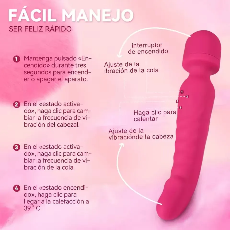 Thrusting Dildo Vibrator Female Powerful Vagina Massager AV Magic Wand G Spot Clitoris Stimulator Adults Sex Toys for Women 18+