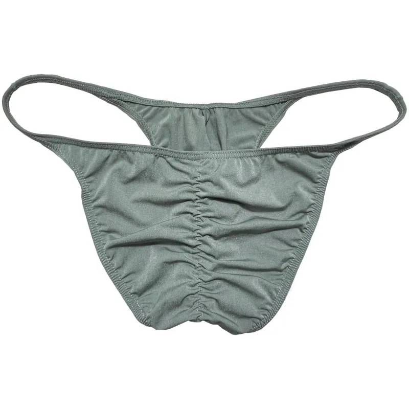 Men's Soft Micro Briefs Underwear Breathable Lightweight Ultrathin Bikini Briefs Men Low Rise Mini Triangle Cut Mini Panties — image 5