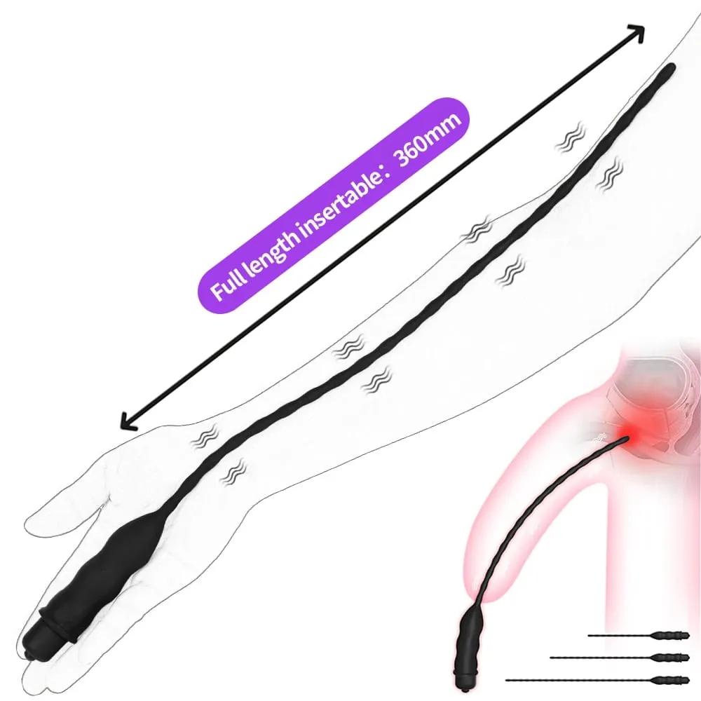 Silicone Horse Eye Stick Penis Plug Urethra Beads Διεγέρτης ουρήθρας Sounding Urethral Masturbation Climax Sex Toys για άνδρες