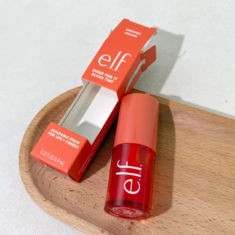 New Elf 8 χρωμάτων Lip Gloss & Πολύχρωμο ρουζ σε πούδρα λεπτής υφής Ελαφρύ Ενυδατικό Θρεπτικό Lip Balm Care Cosmetics — image 24