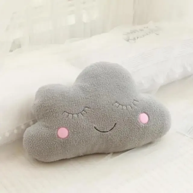 Ζεστό γεμιστό Cloud Moon Star Raindrop Λούτρινο Μαξιλάρι Μαλακό Μαξιλάρι Παιχνίδια για Παιδιά Βρεφικά Παιδιά Κορίτσι Χριστουγεννιάτικο Δώρο Διακόσμηση αυτοκινήτου — image 12