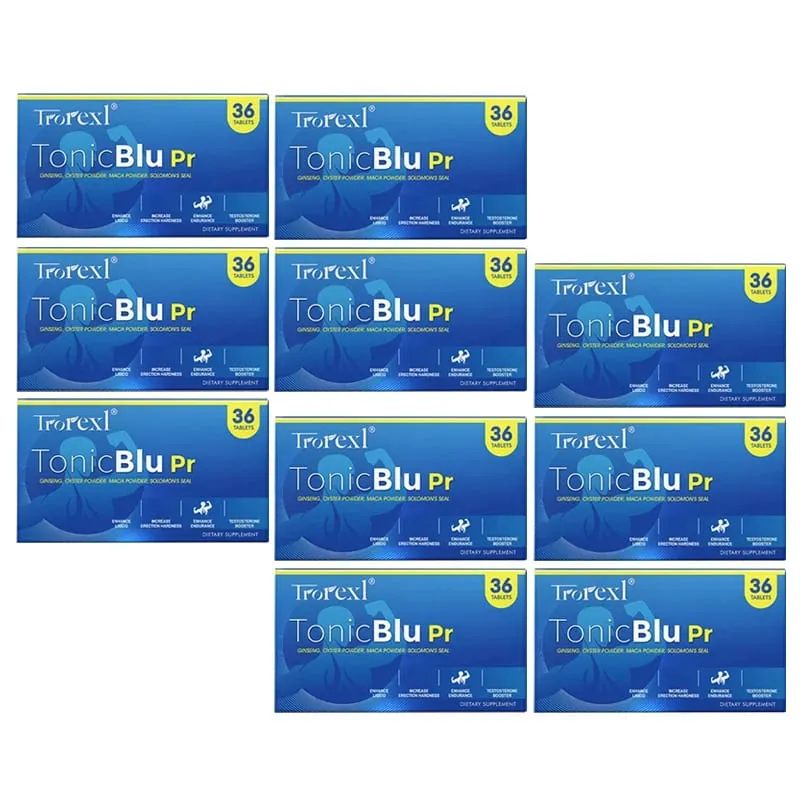 Trorexl-TonicBlu Pro - Blue Pill for Rock-Hard Energy Volume Booster Natural Oyster Ginseng for Best Benefits — image 11