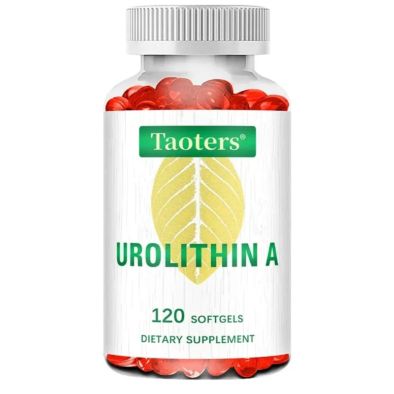 Κάψουλες Urolithin A -2000 mg 120 Κάψουλες για Προηγμένη Κυτταρική Υγεία και Ζωτικότητα Υγιεινή Γήρανση