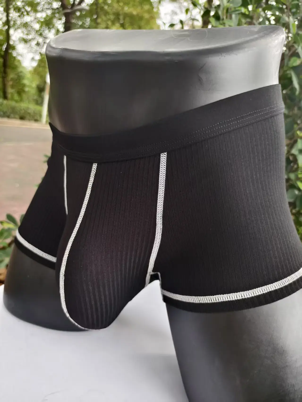 Shorts boxer masculino de alta elasticidade, bolsos grandes, respirável, secagem rápida, esportes, academia, casual, moda, solto, verão — image 3