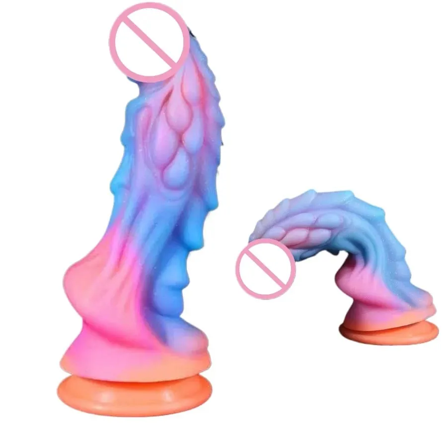 Valósághű, puha lóműpés női szilikon erős szívókoronggal Play Masturbator G Spot maszturbációs Dick felnőtt szexjátékok — image 1