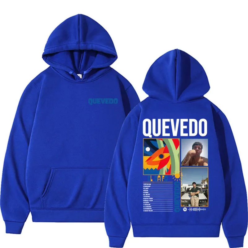 Rapper Quevedo 2026 EL BAIFO Graphic Hoodies Men Women Harajuku Vintage Gothic Sweatshirt Casual Cozy Oversized Hoodie Pullovers — image 10