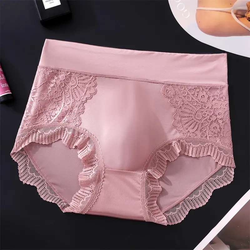 Sexy men's underwear Ice silk lingeries for man adults 18 plus cuecas masculina lace mesh cueca 3D seamless calzoncillos hombre — image 5