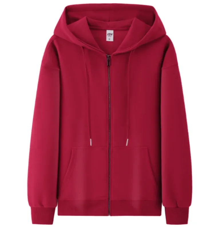 Fashion Hoodie, Hoodie, Custom Zipper Jacket, Cardigan, Printed Logo, Embroidered Logo, Men's and Women's Pure Cotton Clothes