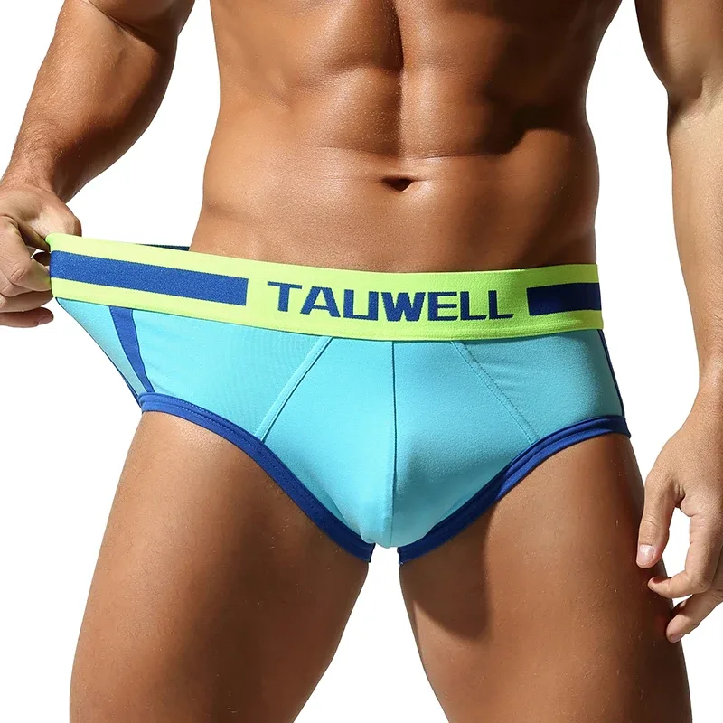 Men's Briefs, Comfortable Cotton, Full Coverage, Sexy Men's Triangle Underwear with Pouch Enhancing Design — image 6