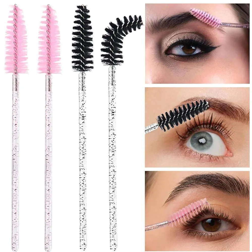 500/1000pcs Eyelash Brush Applicator Wholesale Lash Mascara Wands Brushes For Eyelash Extension Eyebrow Spoolies Beauty Tools — image 6