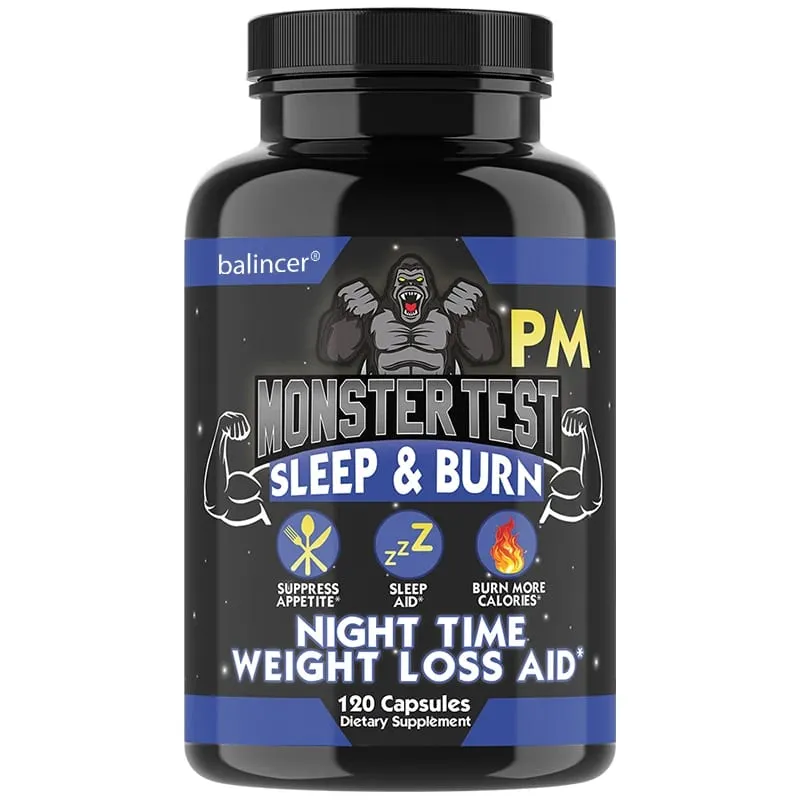 Nighttime Fat Burning Supplement - with Natural Plant Extracts & Magnesium Zinc Weight Management Unisex — image 8