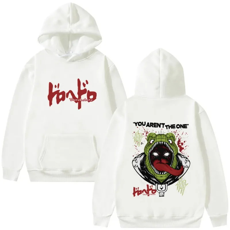 Anime Dorohedoro Kaiman You DRHDR Hoodies Men Women Gothic Manga Rock Streetwear Long Sleeve Vintage Pullover sweatshirt — image 11