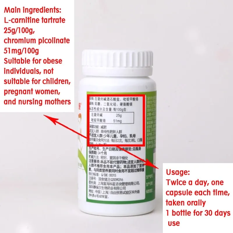 Best fat burner Fast Loss Weight pills Powerful Burn Fat Detoxify Clean Colon Slimming capsule Beauty Health 100% slim effect