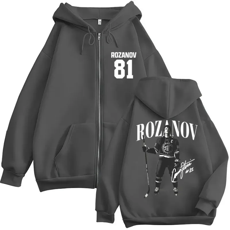 Rivalidade aquecida ilya rozanov 81 zip up hoodies das mulheres dos homens do vintage moda cardigan moletom solto velo casacos casuais streetwear