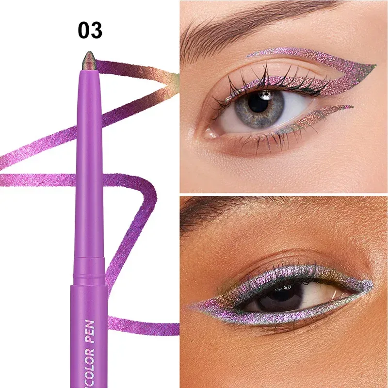 Chameleon Eyeliner Stick Pen Glitter Eyes Shadow Αδιάβροχο Shimmer Eye Liner Στυλό Γυαλιστερό High-gloss Cosmetics Beauty Make Up — image 9