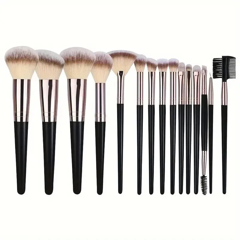 Sminkecset készlet Professzionális Beauty Foundation korrektor púder szemhéjpúder pirosító ecset Kabuki Blending Cosmetic Beauty Tool — image 9