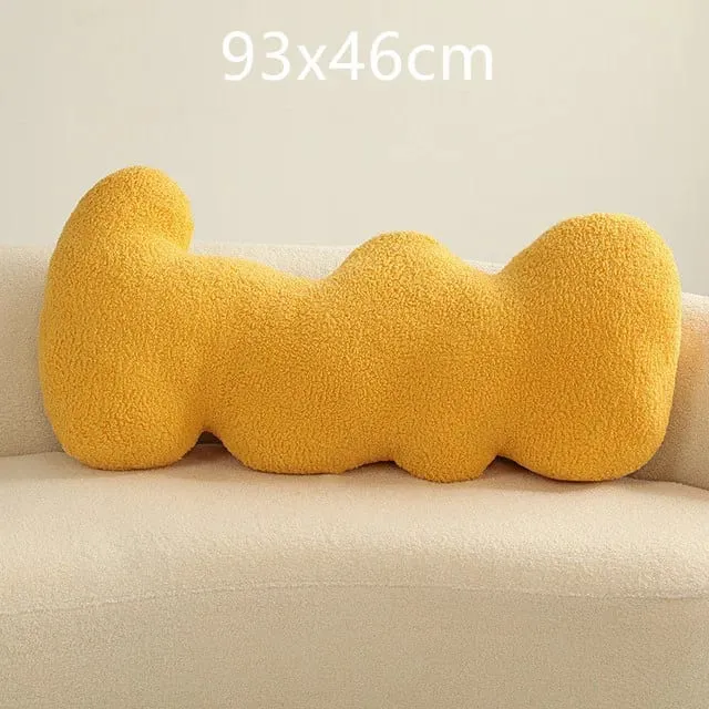Coussin boule nordique de couleur unie, fleur en peluche, oreiller pour canapé, taille, bureau, jouet pour enfant, cadeaux, décoration de la maison, nouvelle collection — image 24