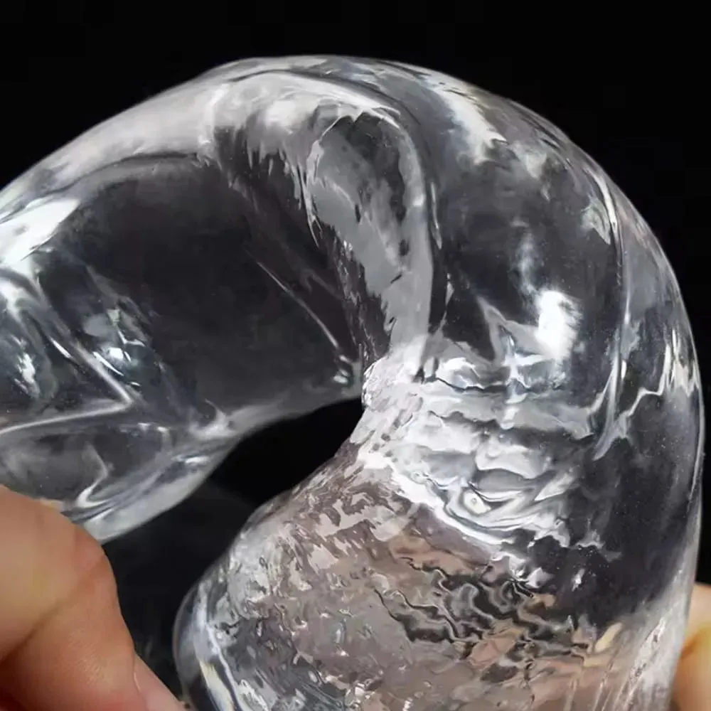 3 Sizes Realistic Jelly Dildo with Suction Cup Big Dick Female Masturbator Clitoral Stimulator Lesbian Sex Toys for Women — image 4
