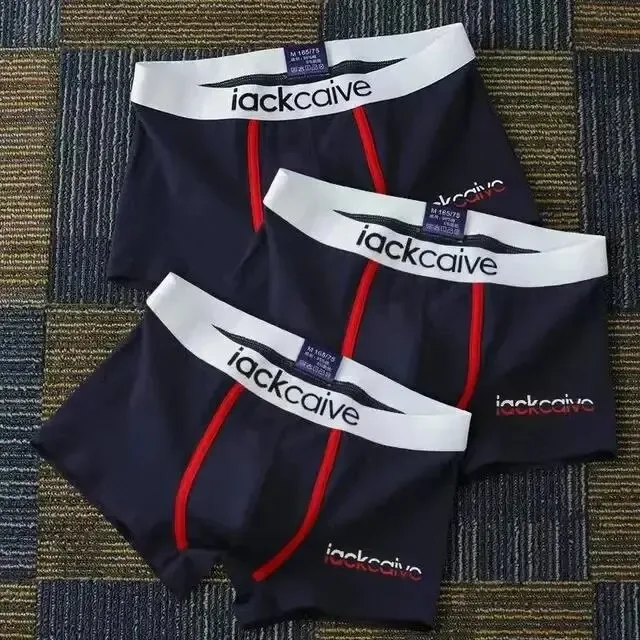 3st Herrtrosor Bomull Herrunderkläder Boxers Andas Man Boxertryckta kalsonger Bekväma shorts Herrunderkläder M-3XL — image 26