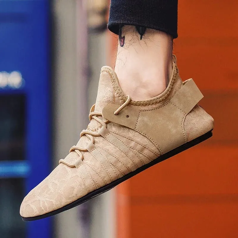 Ανδρικά παπούτσια Casual Flat Παπούτσια Ανδρικά Ελαφρύ Άνετο Λεπτό Κάτω Κορδόνι Ανδρικά Παπούτσια Οδήγησης Παπούτσια για περπάτημα Ανδρικά υποδήματα