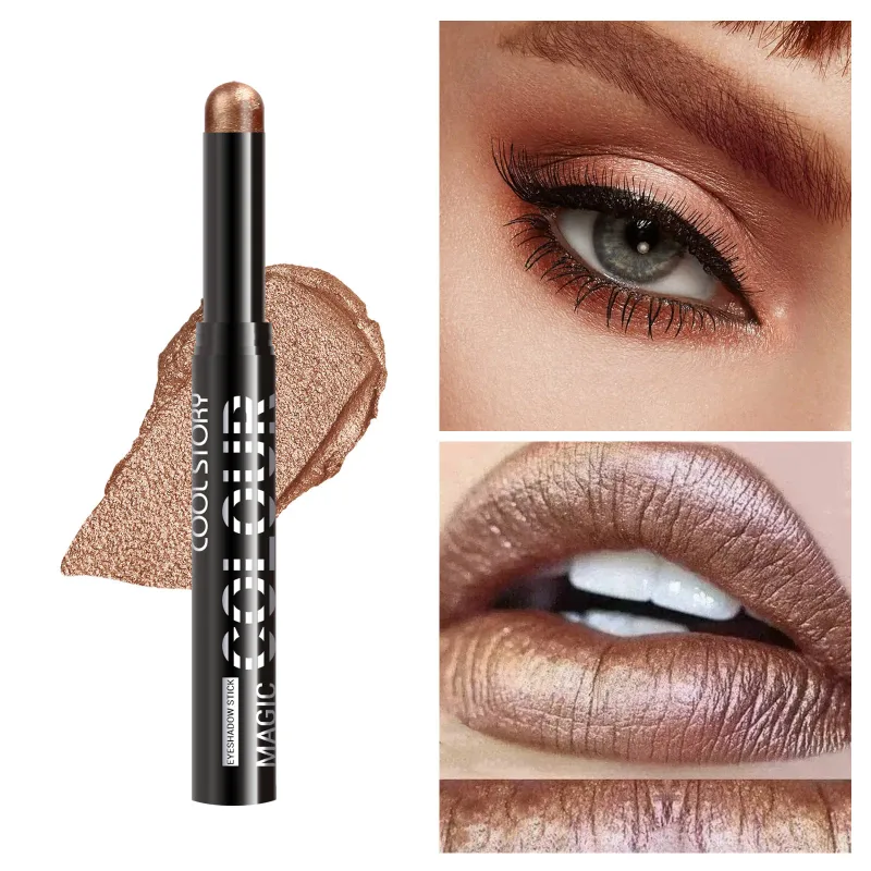 2 σε 1 Eyeshadow Lipstick Stick Pencil Waterproof Glitter Brighten Matte Eye Shadow Makeup Pigment Eyeshadow Pen — image 27