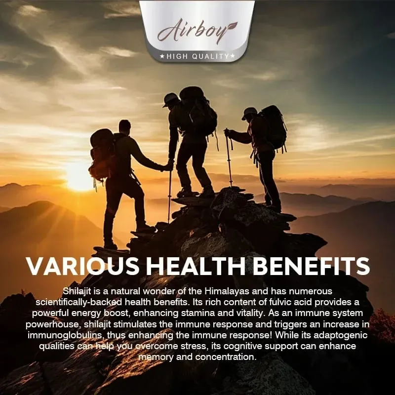 Shilajit & Ginseng - Energy & Vitality Support Improve Mental Clarity Immune Support Increase Endurance Muscle Growth — image 6