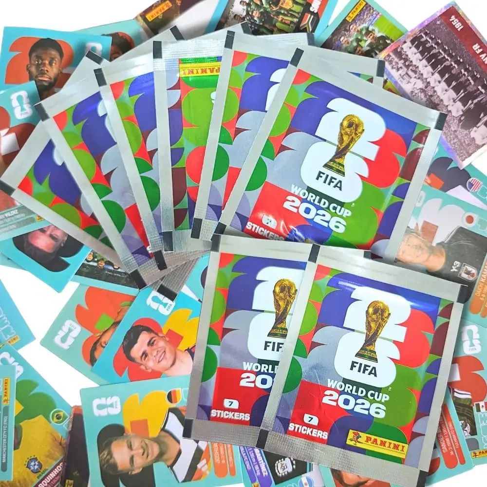 A 2026-os labdarúgó-világbajnokságra engedélyezett matricás doboz és albumcsomag kötelező futball-emléktárgyak hobbibarátoknak — image 5