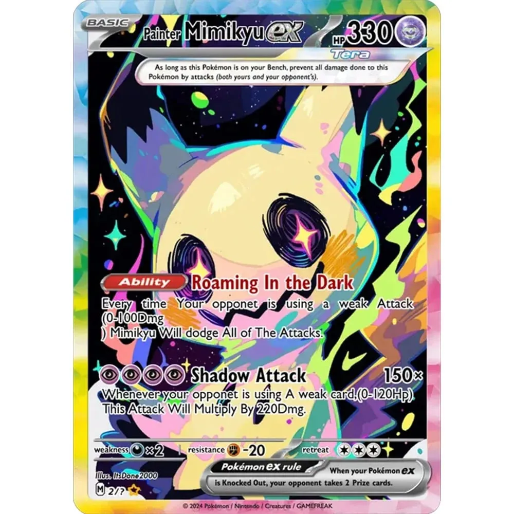 Κάρτες συλλογής TCG Mimiku DIY Υψηλής ποιότητας Αυτοκατασκευασμένες Μονές Κάρτες Κλασικό Παιχνίδι δώρο καρτών Anime — image 5