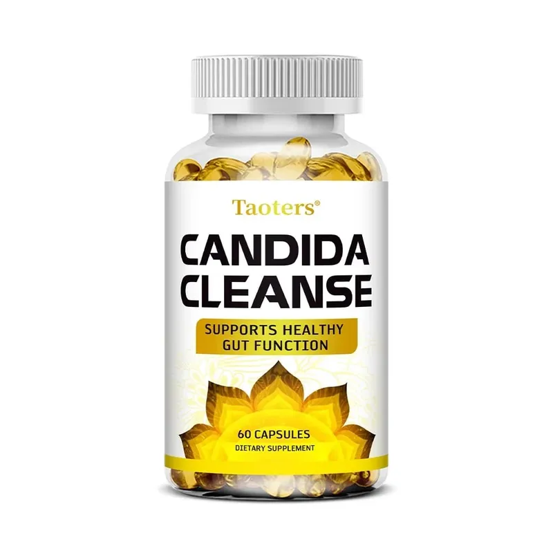 Candida Cleanse – Májtisztító méregtelenítő Támogatja a bélrendszer egészségét Tisztító vastagbél növelő energia 120 kapszula — image 8
