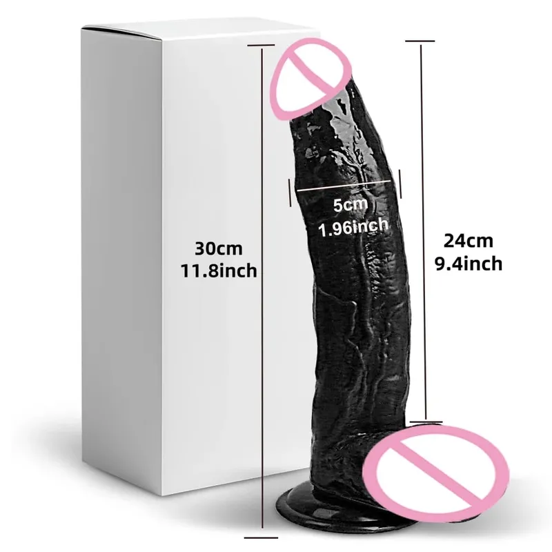 Realistic Big Dildo Huge Fake Penis With Suction Cup Flexible Artifical Dick Female Vagina Anal Masturbation For Lesbain Sex Toy