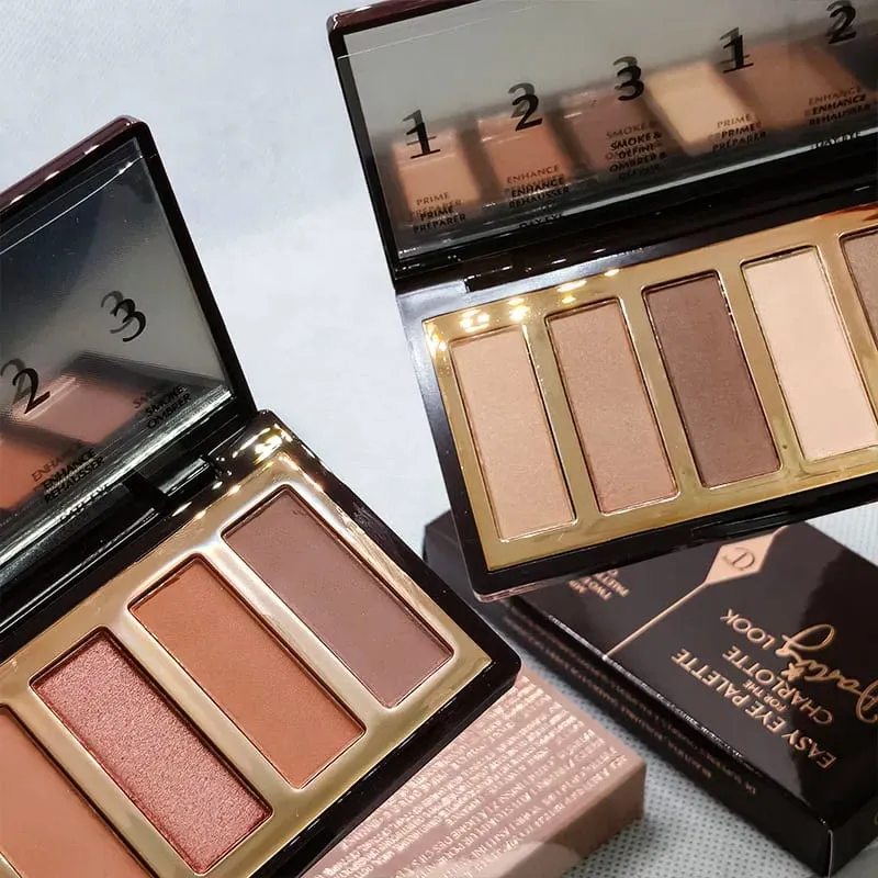 Πολυτελές Μακιγιάζ μάρκας Charlotte Tilbury 6 χρωμάτων Δίσκος σκιάς ματιών 8,2 g ματ μαργαριτάρι φινίρισμα Naked Color Series Beauty Eye Cosmetics — image 5