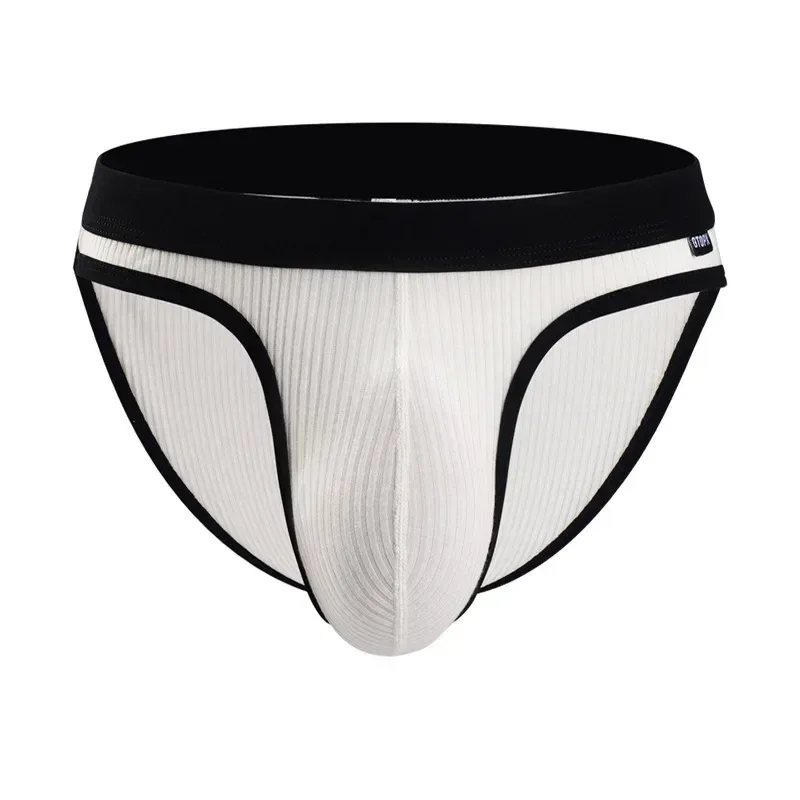Men's Underwear U-Convex Pouch Briefs Breathable Soft Elastic Low Rise Panties For Men Daily Lingerie 2-Pack — image 26
