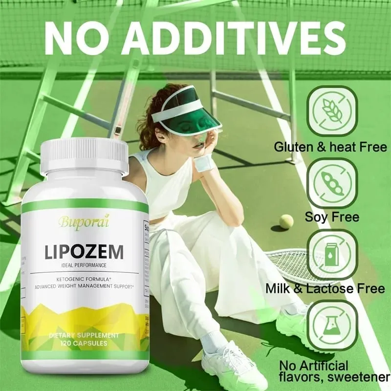 Lipozem Capsules - Digestive Health Appetite Suppression Metabolism Weight Management — image 4