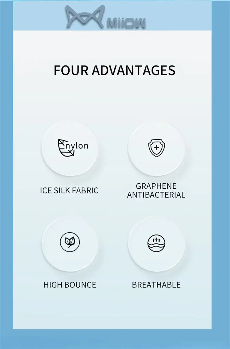 MiiOW 3pcs 120D Ice Silk Men Underwear Manipis na Sexy Boxer Shorts 3A Graphene Antibacterial Panties ng Panlalaking Walang tahi na Panlalaking Panloob — image 3