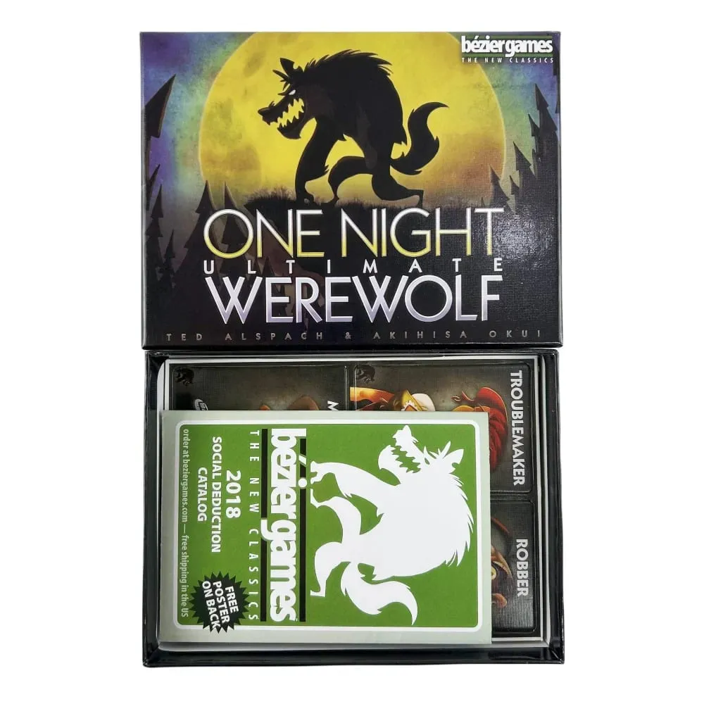 Παιχνίδια Bezier | One Night Ultimate Werewolf | Επιτραπέζιο παιχνίδι | Ηλικίες 14+ | 3-10 Παίκτες | Χρόνος παιχνιδιού 10 λεπτά — image 4