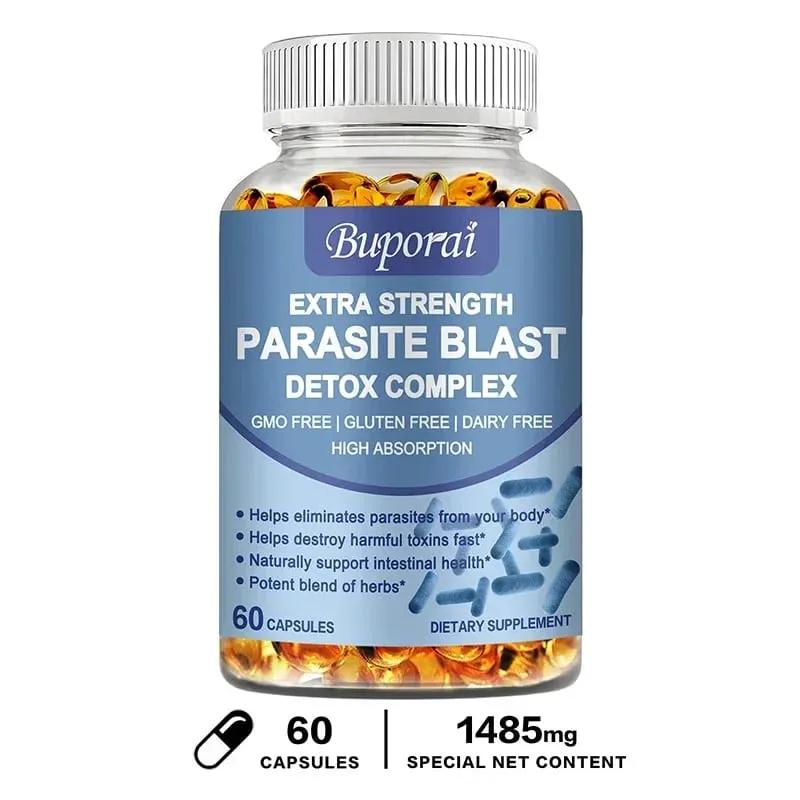 Parasite Blast Detox Complex - Promotes Intestinal Health Metabolism Digestive Health and Improves The Immune System — image 7