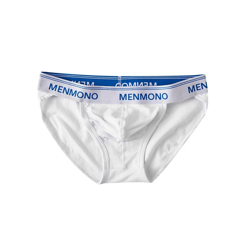 Homens maré de algodão triângulo novo sexy cintura baixa magro respirável juventude personalidade u convexo roupa interior masculina. — image 24
