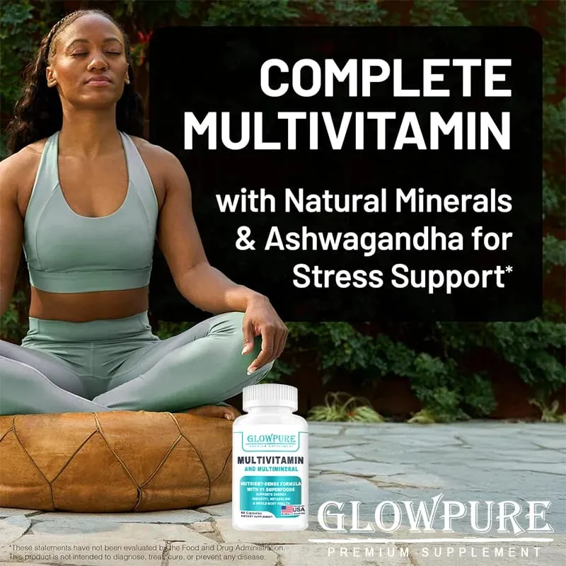 Organic Multivitamin nőknek – Teljes értékű táplálék B-komplex C D3- és K2-vitaminnal a stresszes immunitású hajbőrre és körmökre — image 4