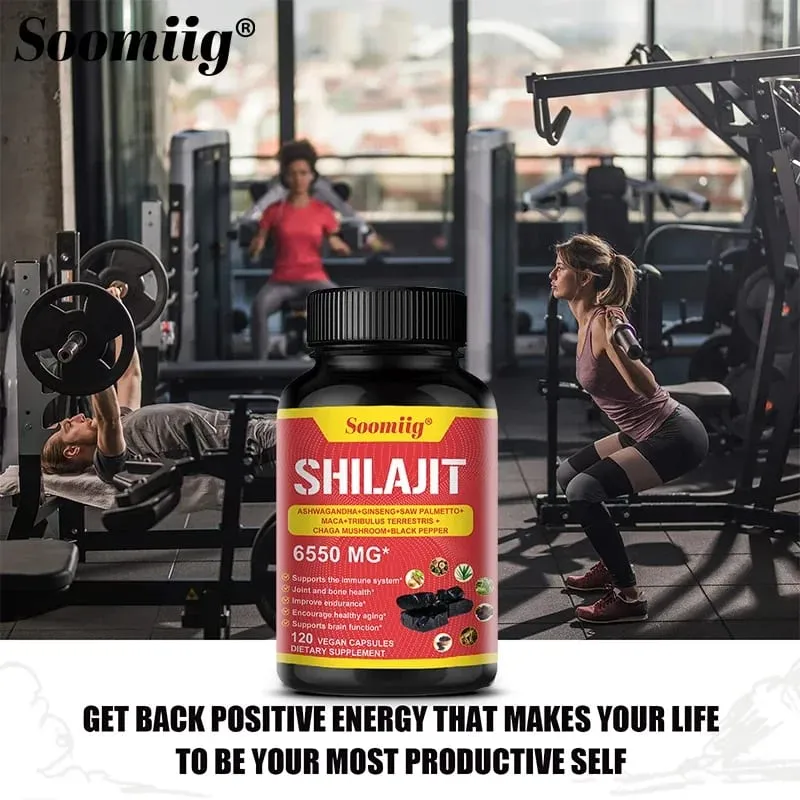 Tiszta Himalájai Shilajit kapszula – Támogatja a csontok és ízületek egészséges öregedését, javítja az állóképességet és az izmok helyreállítását — image 5