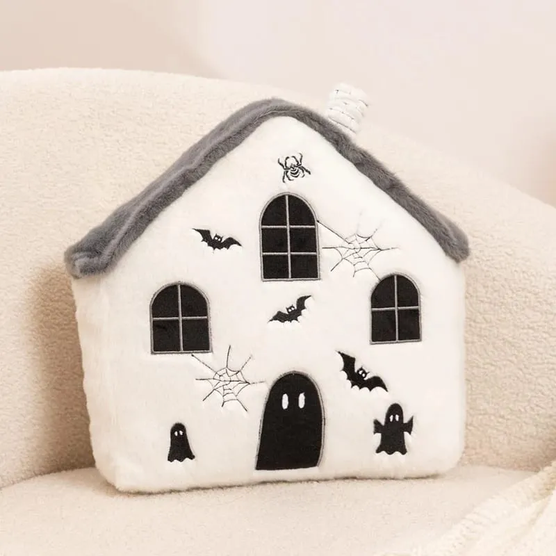 Νέο Creative Halloween Ghost Plushie Soft Toy Pumpkin House Μαξιλάρι βελούδινο Αστείο τρομακτικό διακοσμητικό μαξιλάρι για πάρτι για το σπίτι — image 10