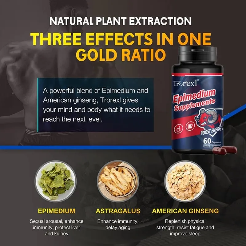Herb Eleuthero Root Wolfberry for Men - Extr Male Supplement with Epimedium & Panax Ginseng Extract — image 5
