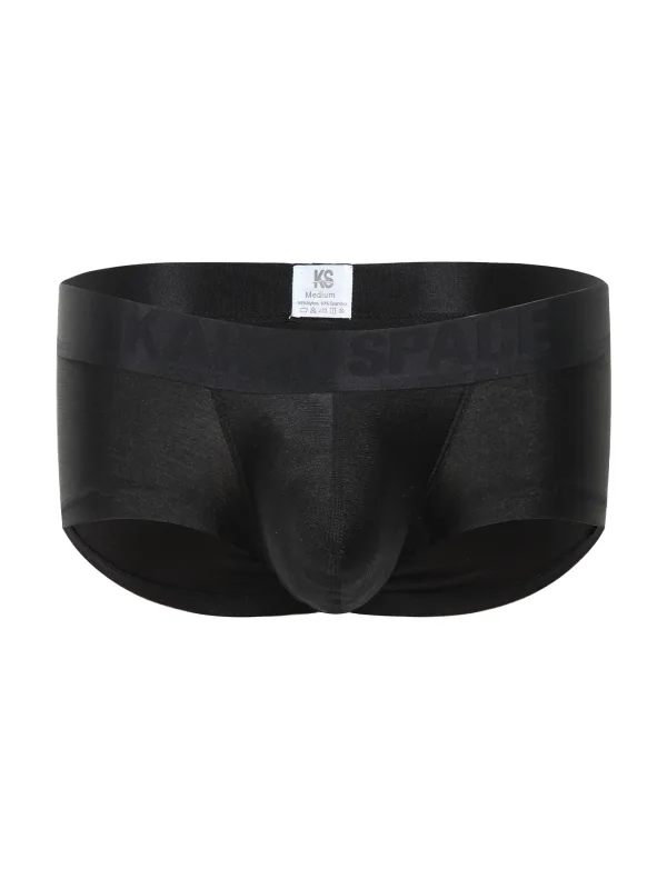 Cuecas boxer confortáveis para homens, jovens, cor pura, estilo simples, shorts quadrados personalizados, 1 peça, roupa íntima de ângulo plano para homens
