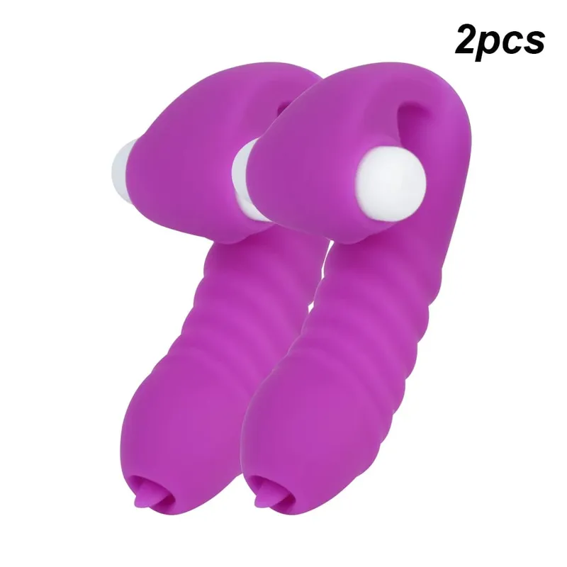 Strapon Finger Sleeve Vibrators For Women Clitoris Stimulator Vaginal Licks Anal Plug Female Masturbator Sex Toys Couples Erotic — image 10