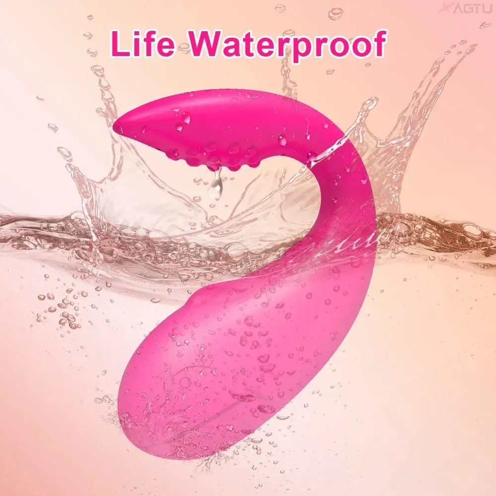 APP Control Vibrating Love Egg for Women Wearable Panties Vibrator Vagina Clitoris Stimulator Interaction Sex Toy for Couples