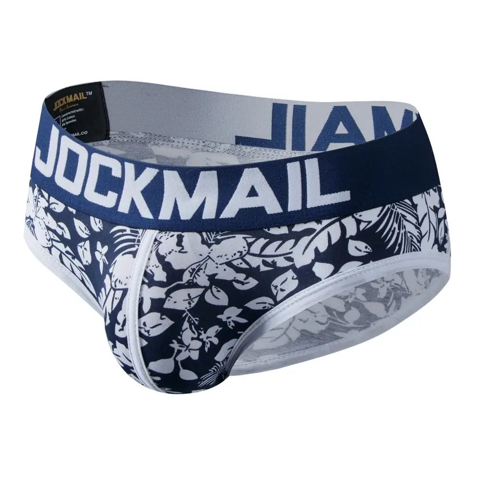 Herr Underkläder Trosor Bomullstryckt Sexiga Herr Boxershorts Slips Cueca Masculina Trosor Calcinha Calzoncillos Hombre Andas — image 23