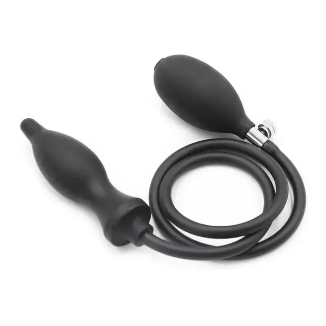 Anal Expander Expand Inflatable Anal Plug Oversized Enema Training Butt Plug Butt Dilator Ass Prostate Sex Toy for Men Women