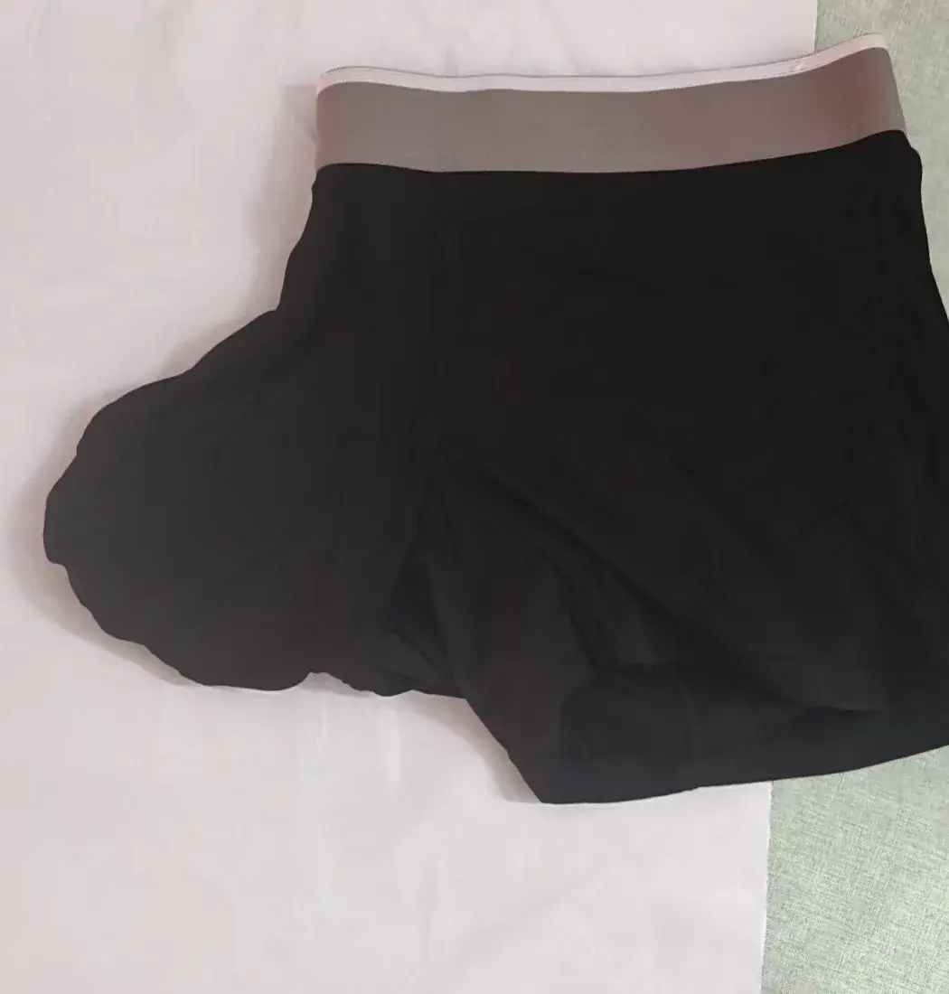 Cueca boxer masculina premium, cueca grande com bolsa extra grande, aumento de protuberância, respirável, leve, boxers masculinos — image 12